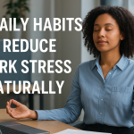10 Daily Habits to Reduce Work Stress Naturally